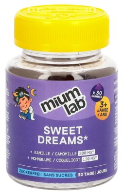 MIUMLAB kids gummies sweet dreams bte 30 pce