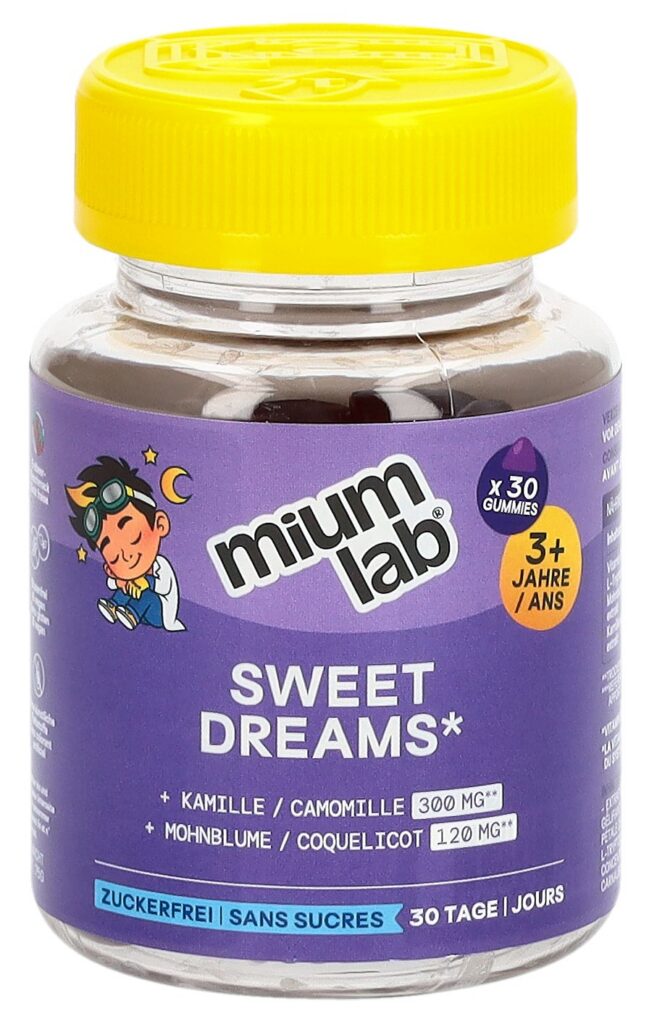 MIUMLAB kids gummies sweet dreams bte 30 pce