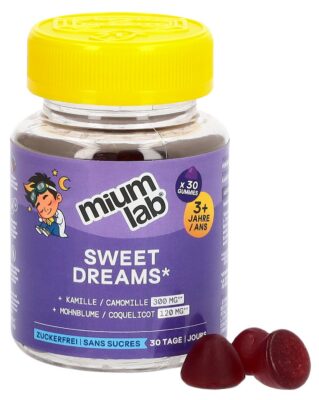 MIUMLAB kids gummies sweet dreams bte 30 pce