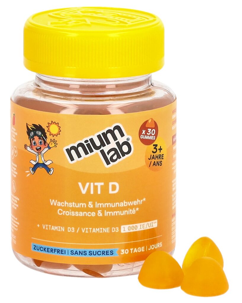 MIUMLAB kids gummies vit D bte 30 pce
