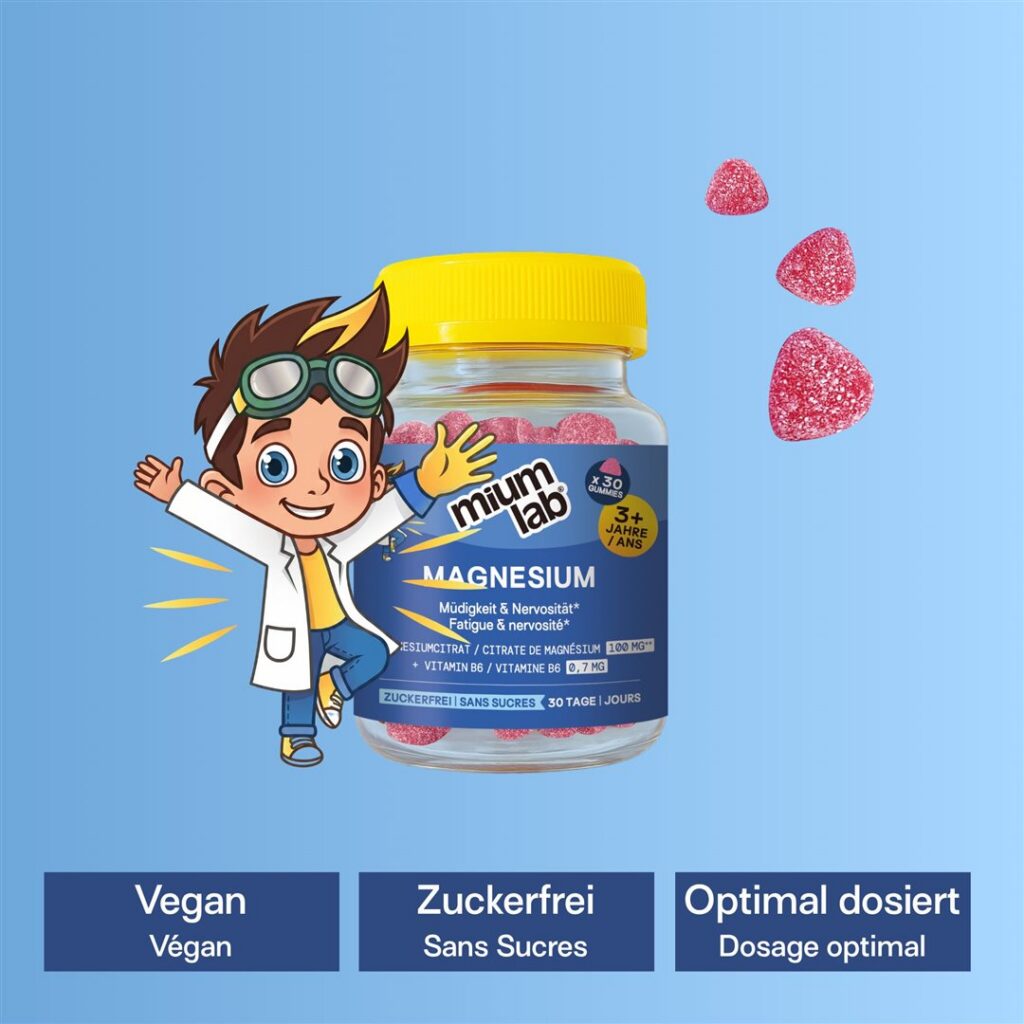 MIUMLAB kids gummies magnesium bte 30 pce