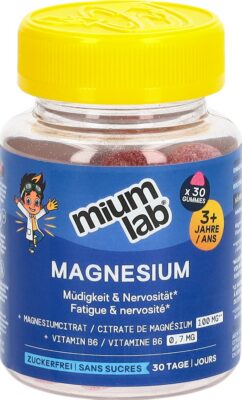 MIUMLAB kids gummies magnesium bte 30 pce