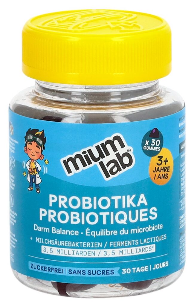 MIUMLAB kids gummies probiotiques bte 30 pce