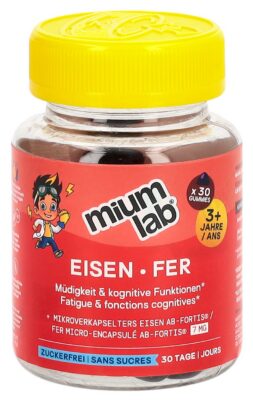 MIUMLAB kids gummies fer bte 30 pce
