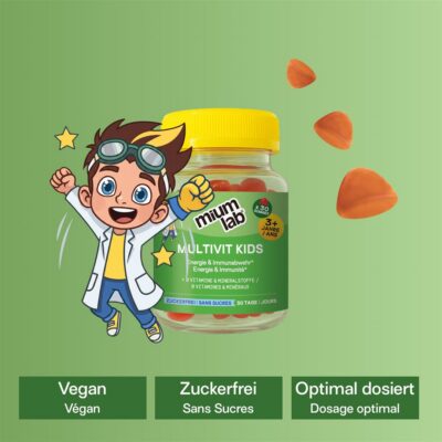 MIUMLAB kids gummies multivit bte 30 pce
