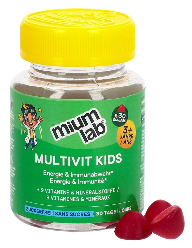 MIUMLAB kids gummies multivit bte 30 pce