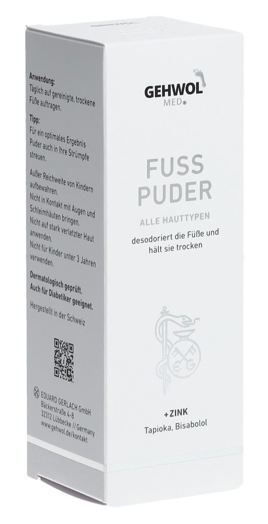 GEHWOL MED Fuss Puder saupoudr 100 g
