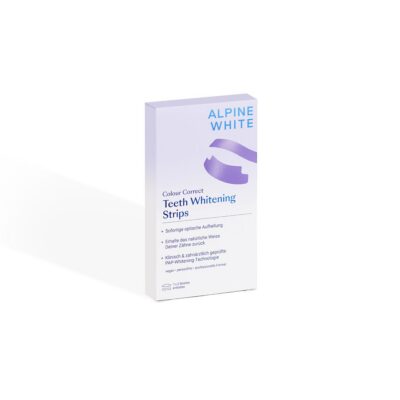 ALPINE WHITE Purple Whitening Strips 7 utilisat