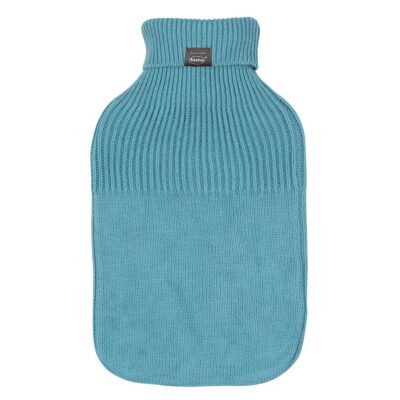 FASHY bouillotte 2l housse tric col bleu pier sach