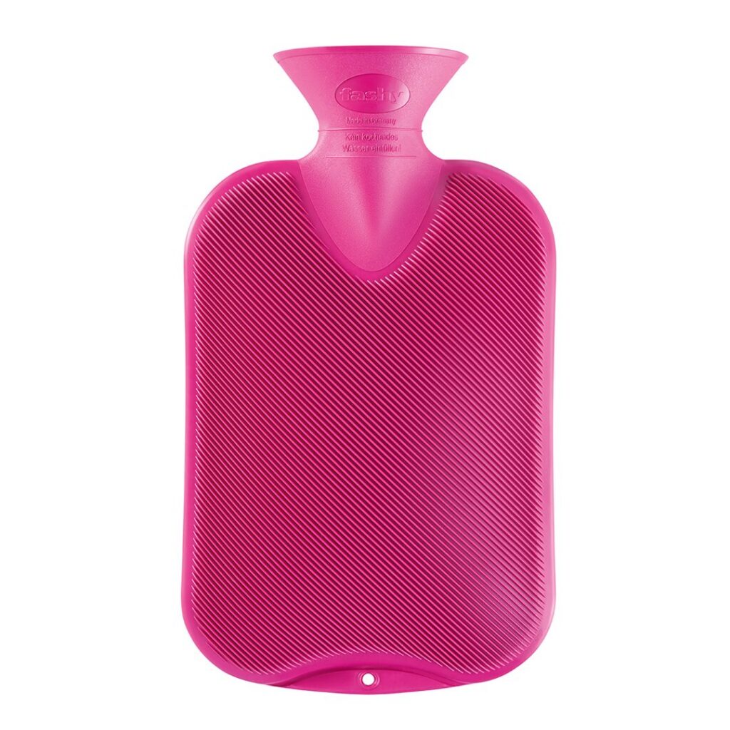 FASHY bouillotte 2l 1 face rainurée framboise