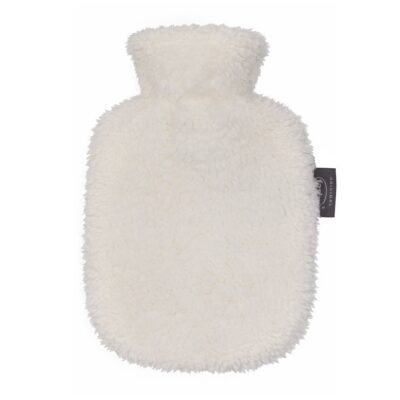 FASHY bouillotte 2l housse polaire crème