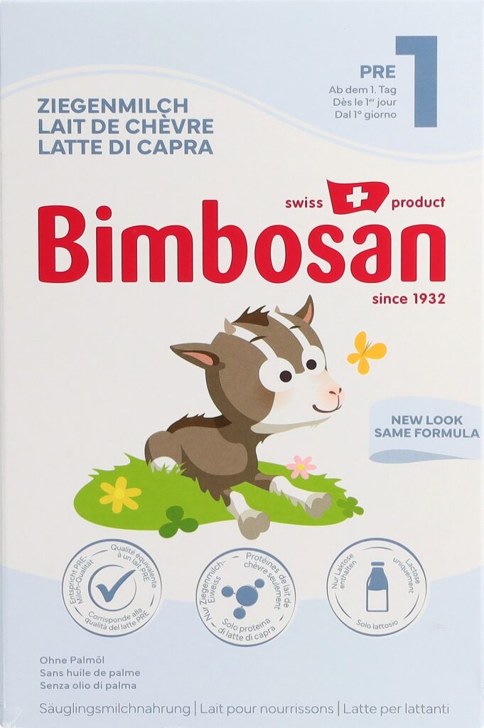 BIMBOSAN lait de chèvre PRE-1 lait nourr 400 g