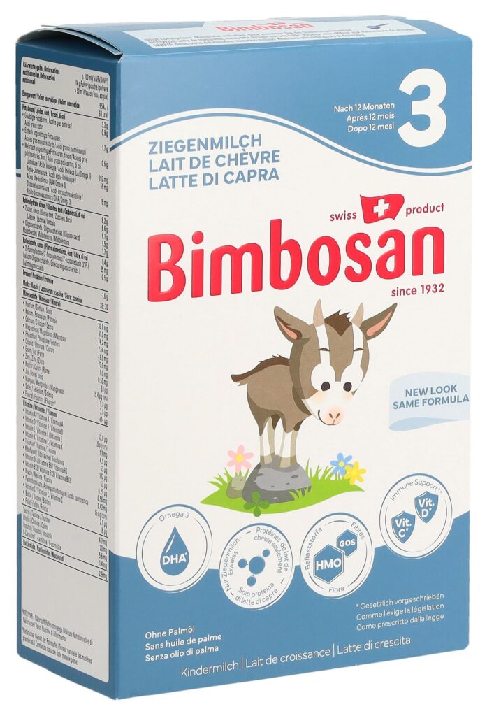 BIMBOSAN lait de chèvre 3 croissan 400 g