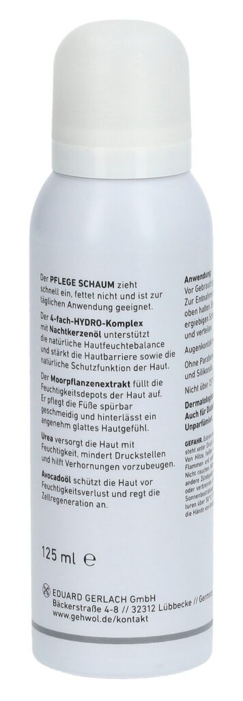 GEHWOL MED Pflege Schaum aéros 125 ml