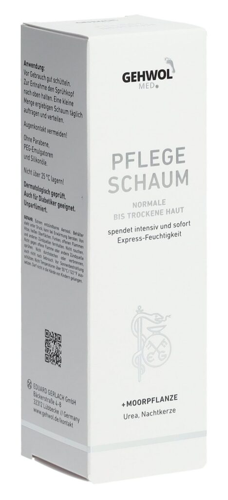 GEHWOL MED Pflege Schaum aéros 125 ml