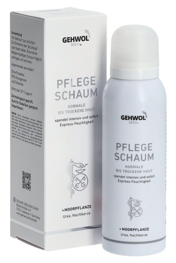 GEHWOL MED Pflege Schaum aéros 125 ml