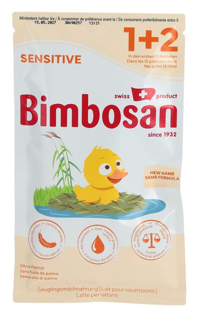 BIMBOSAN Sensitive 1+2 lait nourrissons 5 x 25 g