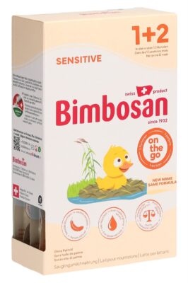 BIMBOSAN Sensitive 1+2 lait nourrissons 5 x 25 g
