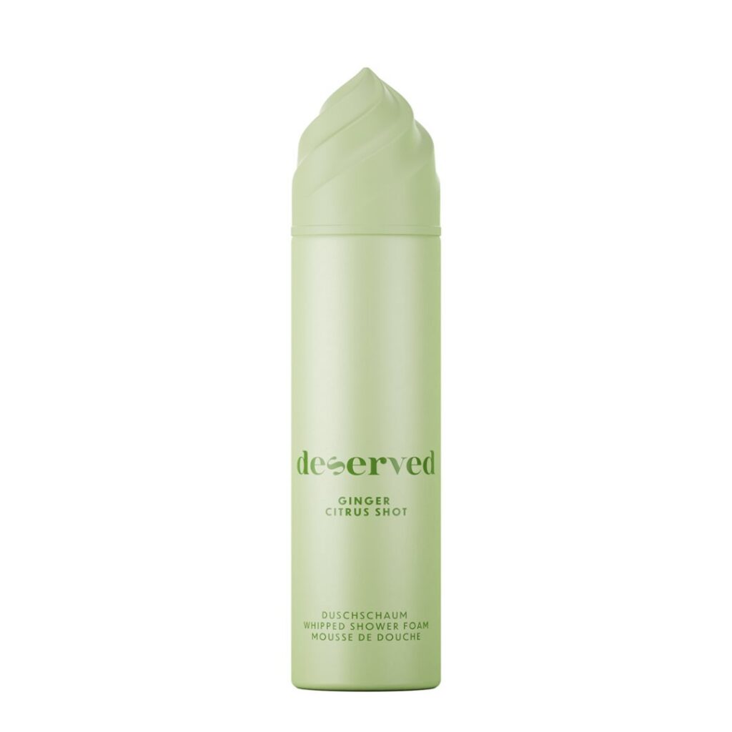 DESERVED mousse douche ginger citrus shot 250 ml