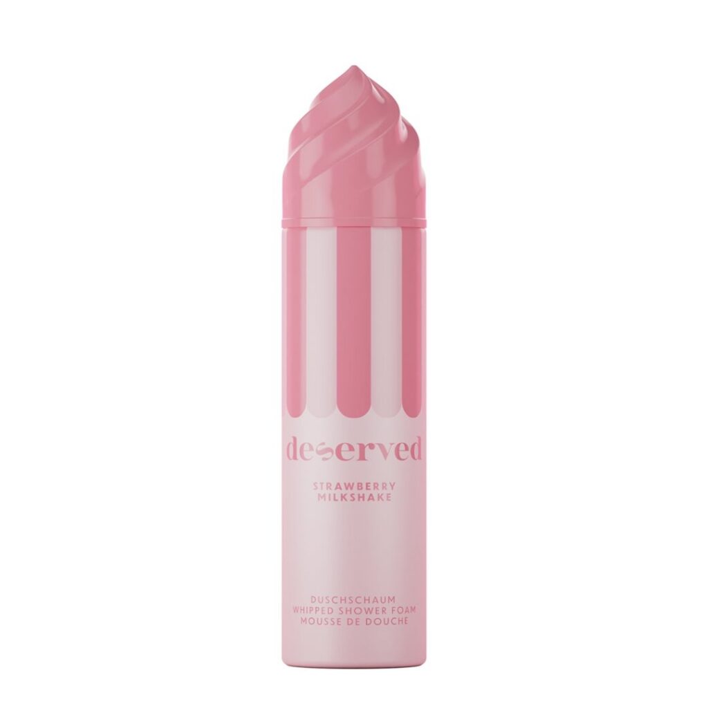 DESERVED mousse douche strawberry milkshake 250 ml