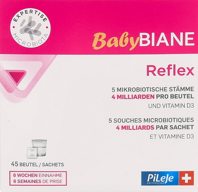 BABYBIANE Reflex sach 45 pce