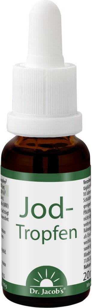 DR. JACOB'S iode gouttes 150 mcg iod po veg 20 ml
