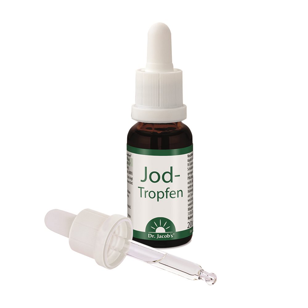 DR. JACOB'S iode gouttes 150 mcg iod po veg 20 ml