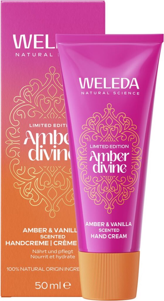 WELEDA crème mains amber divine tb 50 ml