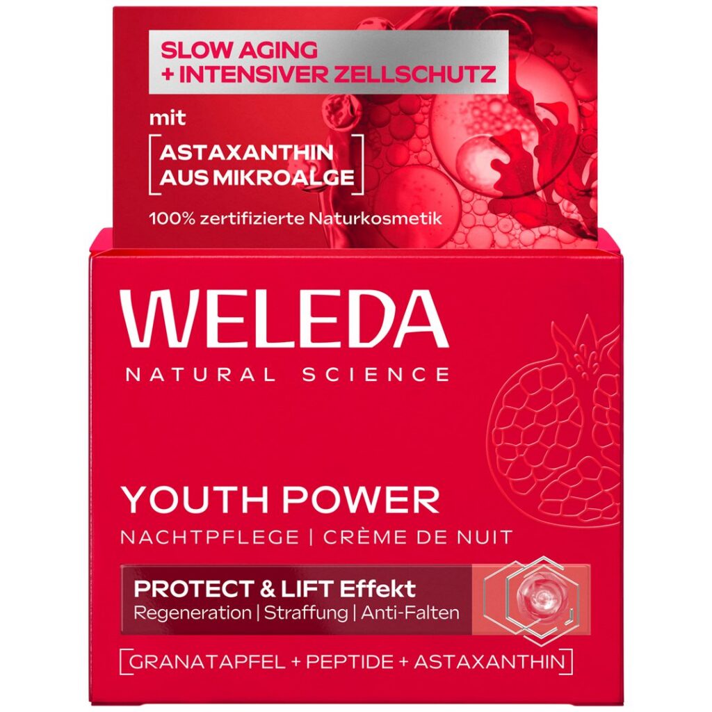WELEDA youth power crème de nuit grenade 40 ml