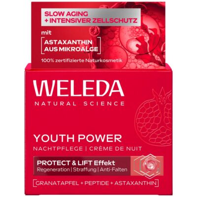 WELEDA youth power crème de nuit grenade 40 ml