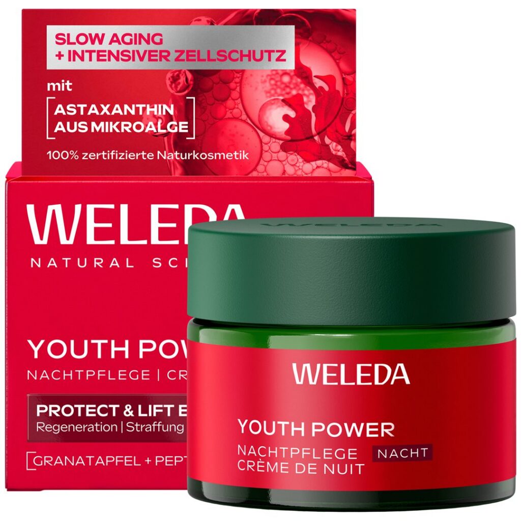 WELEDA youth power crème de nuit grenade 40 ml