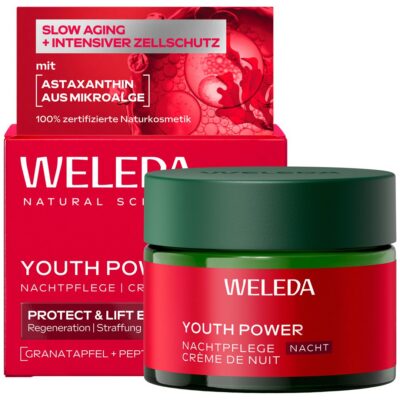 WELEDA youth power crème de nuit grenade 40 ml