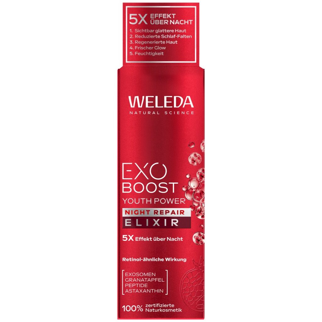 WELEDA exo youth pow night rep élix grenade 30 ml