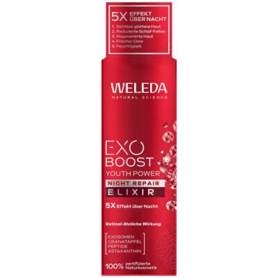 WELEDA exo youth pow night rep élix grenade 30 ml
