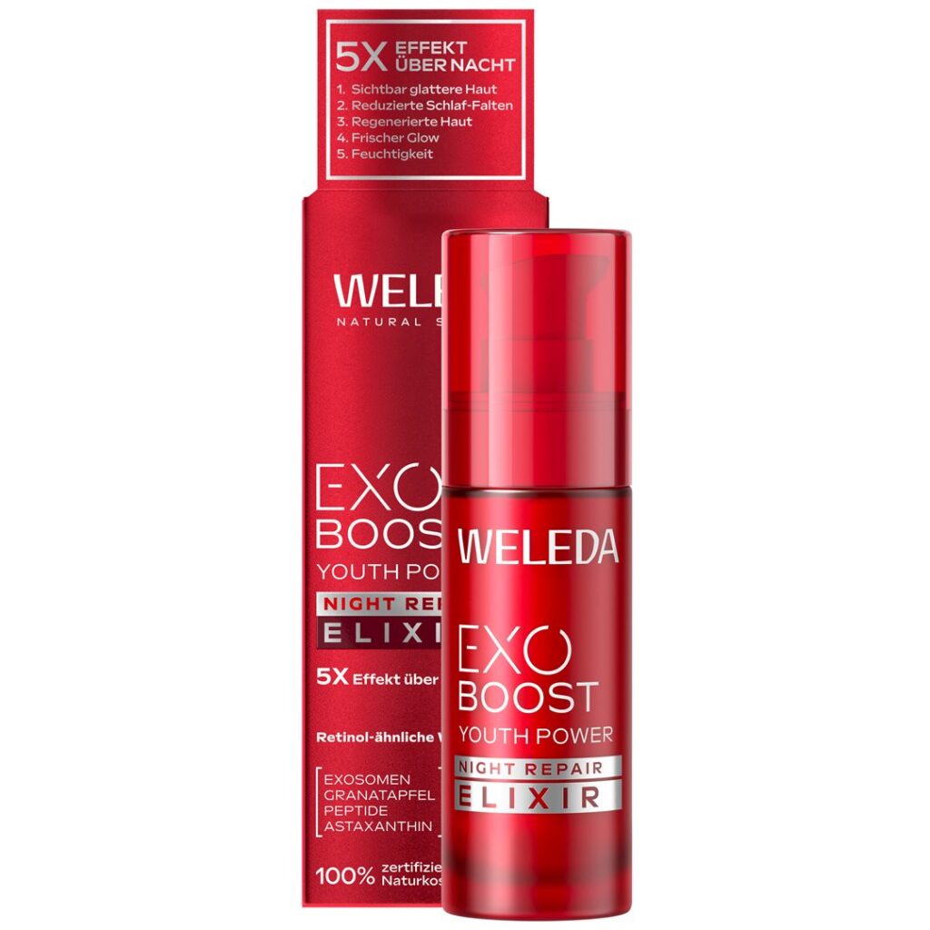 WELEDA exo youth pow night rep élix grenade 30 ml