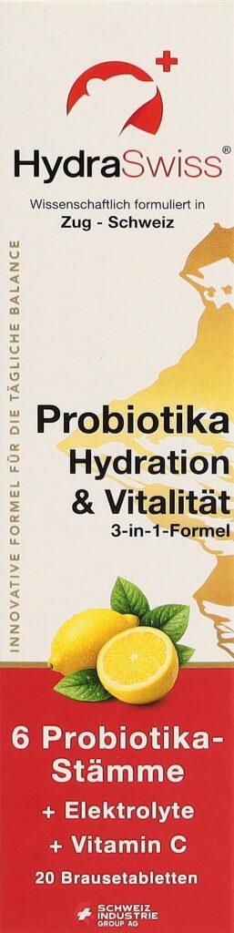 HYDRASWISS probio hyd&vit cpr eff citron 20 pce