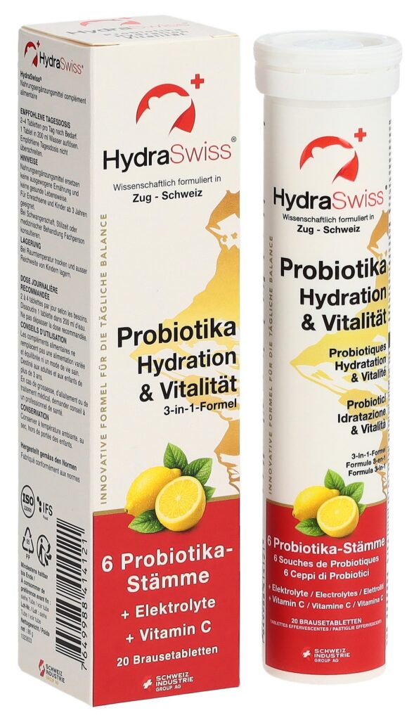 HYDRASWISS probio hyd&vit cpr eff citron 20 pce