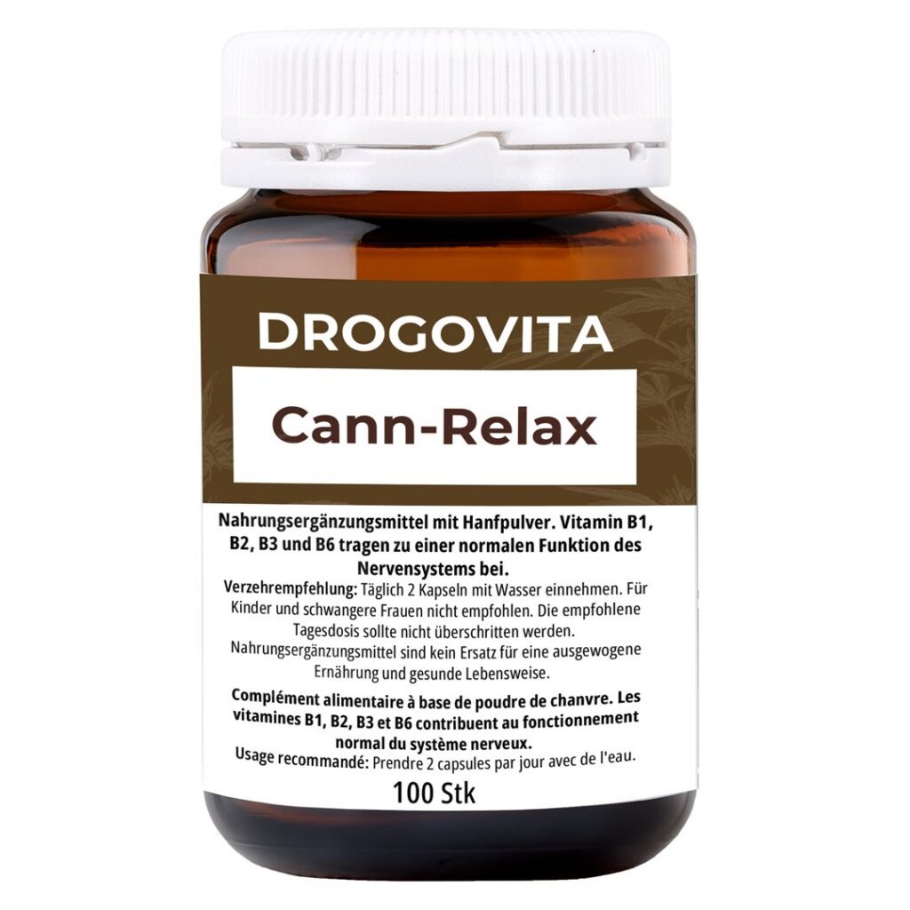 DROGOVITA cann-relax caps verre 100 pce