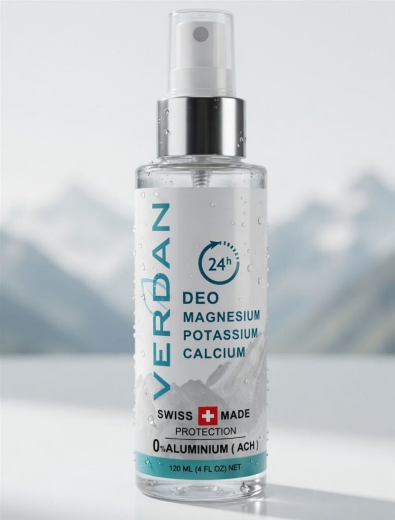 VERDAN Déo magnesium potass calcium spray 120 ml