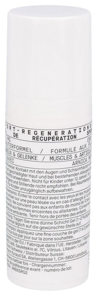 APRESPORT gel récupération sportive dist 50 ml