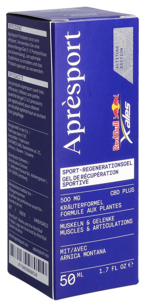 APRESPORT gel récupération sportive dist 50 ml