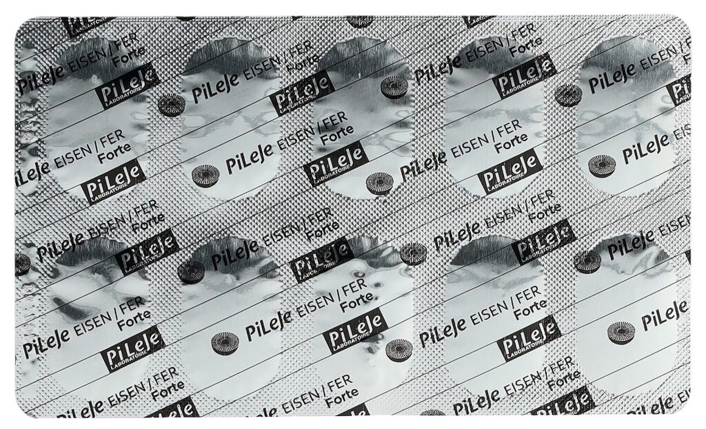 PILEJE eisen/fer forte caps 30 pce