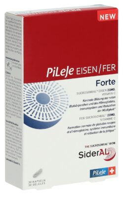 PILEJE eisen/fer forte caps 30 pce