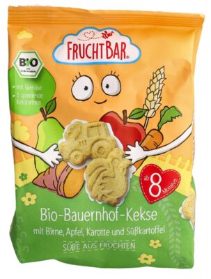 FRUCHTBAR biscuits ferme bio poi pom car pat 100 g