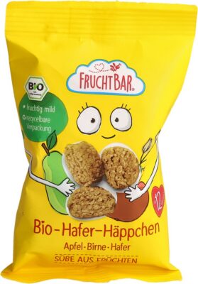 FRUCHTBAR biscuits avoine bio pom poire avoi 40 g