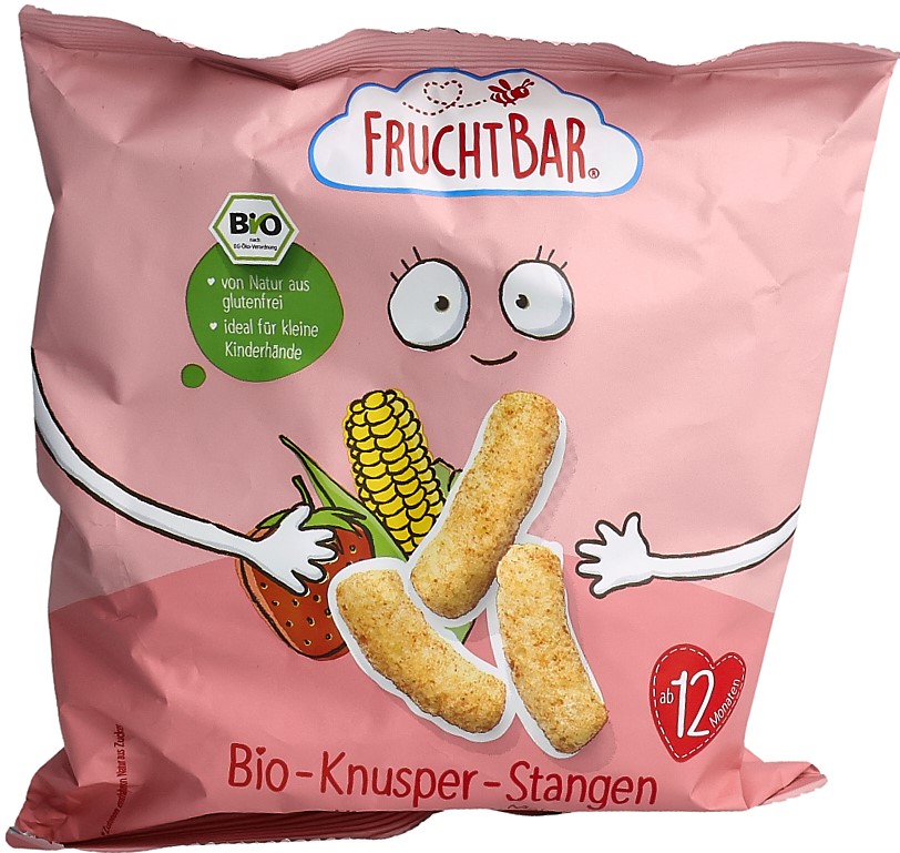 FRUCHTBAR bâtonnets croustill bio mi fra maïs 30 g
