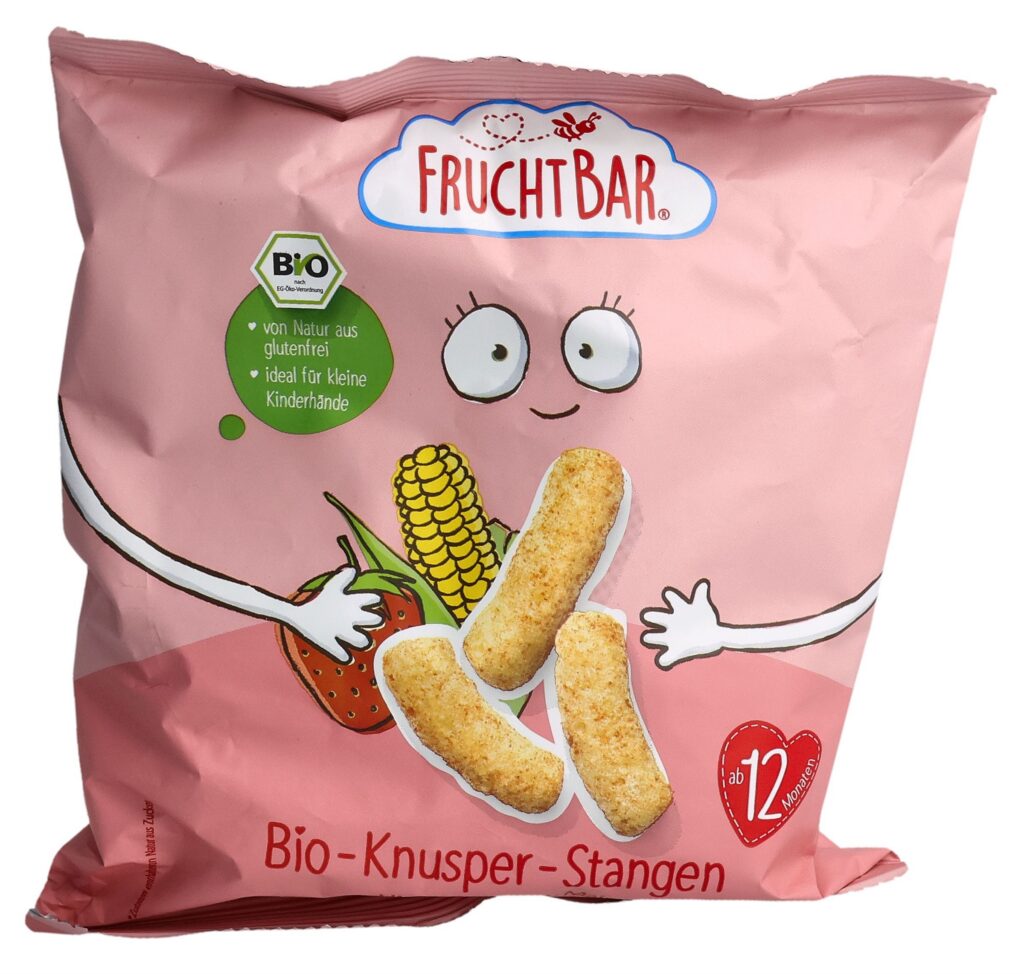 FRUCHTBAR bâtonnets croustill bio mi fra maïs 30 g