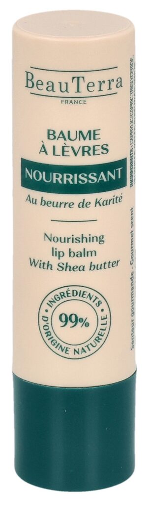 BEAUTERRA baume à lèvres nourrissant stick 4 g