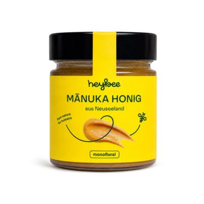 HEYBEE Miel de Manuka MGO 550+ verre 250 g
