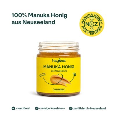 HEYBEE Miel de Manuka MGO 550+ verre 250 g